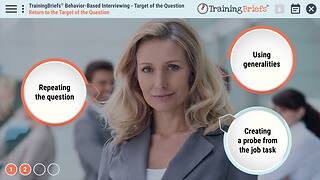 TrainingBriefs® Behavior-Based <mark>Interviewing</mark> – Target of the Question