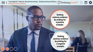 TrainingBriefs® Behavior-Based <mark>Interviewing</mark> – Seeking Contrary Evidence