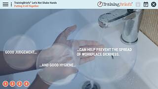 TrainingBriefs® Let’s Not Shake Hands