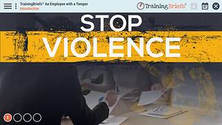 TrainingBriefs® An Employee with a Temper