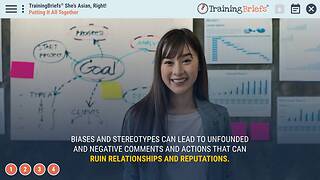 TrainingBriefs® She’s Asian, Right!