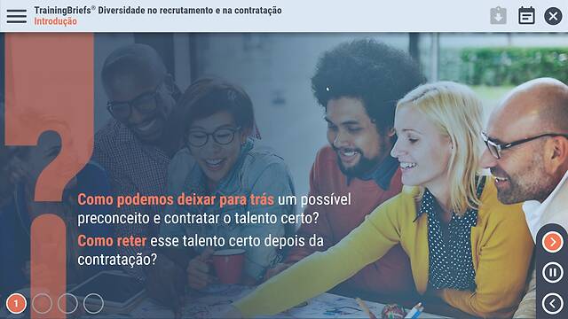 TrainingBriefs® Diversity in Recruiting & Hiring (Portuguese-Brazilian)