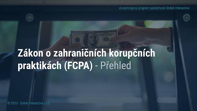 The Foreign Corrupt Practices Act (FCPA) - An Overview (Czech)