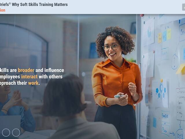 TrainingBriefs® Why Soft Skills Training Matters