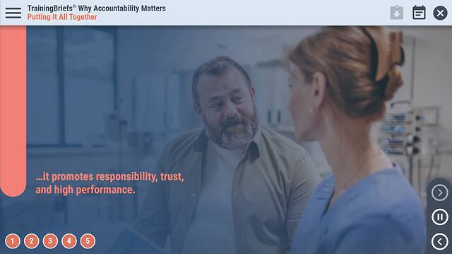 TrainingBriefs® Why Accountability Matters