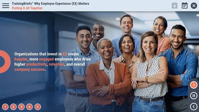 TrainingBriefs® Why Employee Experience (EX) Matters