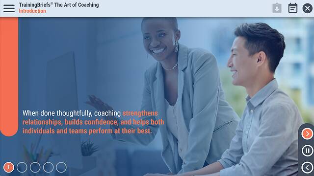 TrainingBriefs® The Art of Coaching