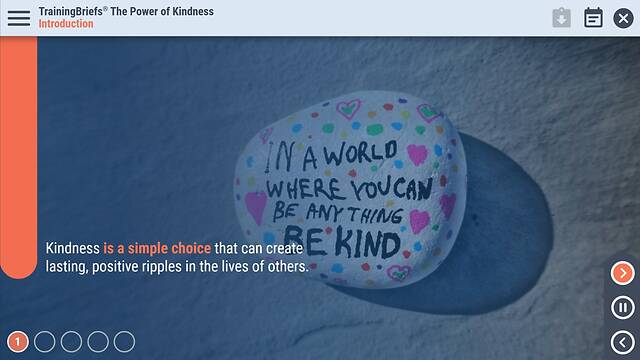 TrainingBriefs® The Power of Kindness