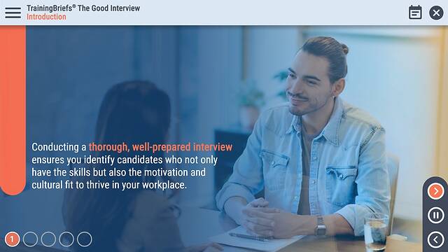 TrainingBriefs® The Good Interview