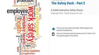 The <mark>Safety</mark> Deck™ (Part 2)