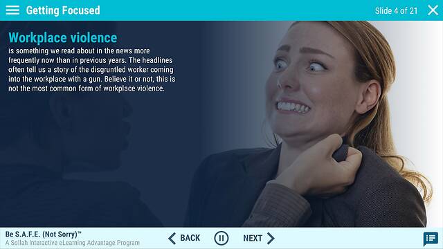 Be S.A.F.E. (Not Sorry)™: An Advantage eLearning Course