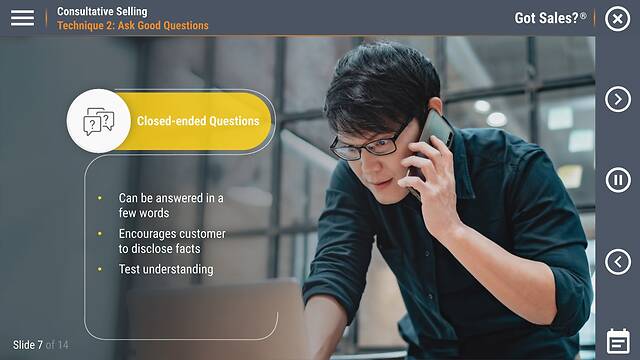 Got Sales?™ Consultative Selling