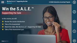 Win the S.A.L.E.™ Supporting the Sale