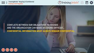 TrainingBriefs® Keeping It Confidential