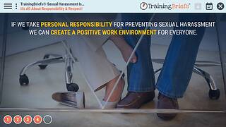 TrainingBriefs® Sexual <mark>Harassment</mark> Is...