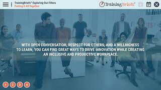TrainingBriefs® Exploring Our Filters