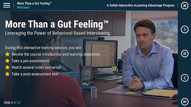 More Than a Gut Feeling™: Leveraging the Power of Behavior-Based Interviewing